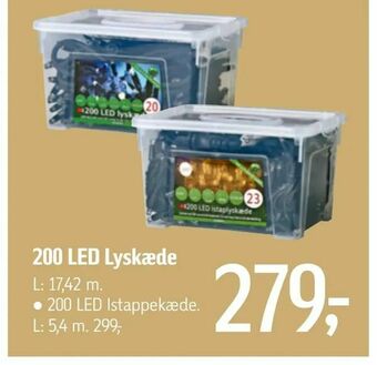 Føtex 200 LED Lyskæde tilbud