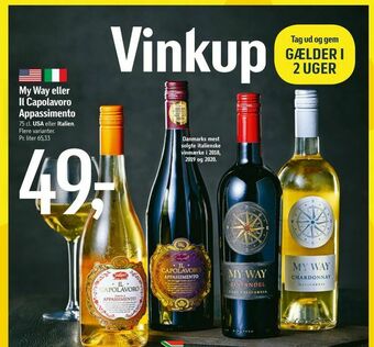 Føtex My Way eller Il Capolavoro Appassimento tilbud