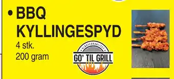 ABC Lavpris BBQ KYLLINGESPYD tilbud