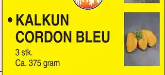 ABC Lavpris KALKUN CORDON BLEU tilbud