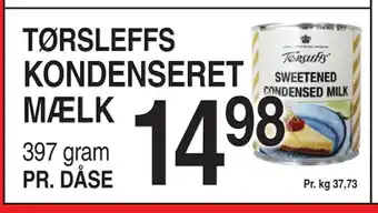 KONDENSERET MÆLK