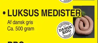 LUKSUS MEDISTER