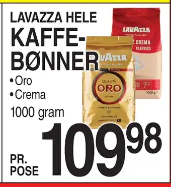ABC Lavpris KAFFEBØNNER tilbud