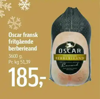 Føtex Oscar fransk fritgående berberieand tilbud