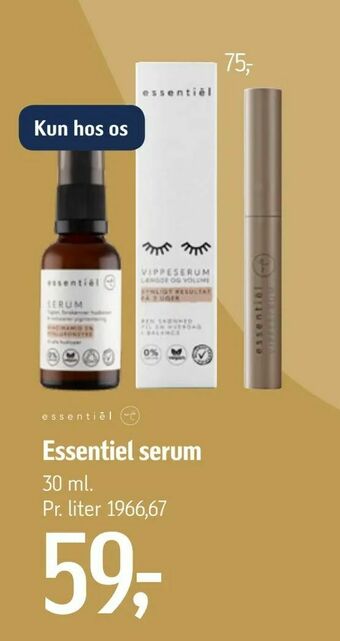 Føtex Essentiel serum tilbud