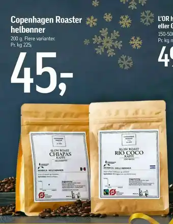 Føtex Copenhagen Roaster helbønner tilbud