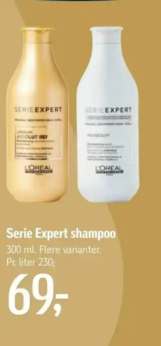 Føtex Serie Expert shampoo tilbud