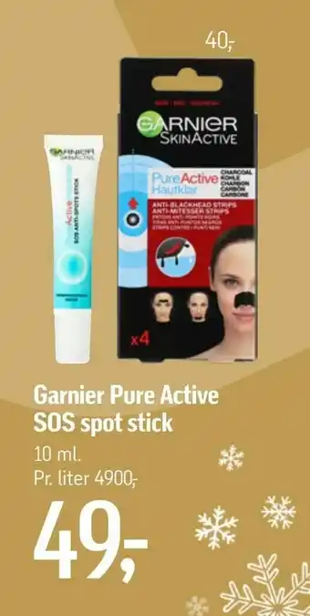 Føtex Garnier Pure Active SOS spot stick tilbud