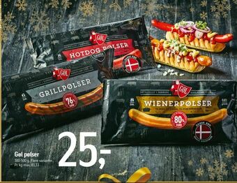 Føtex Gøl pølser tilbud