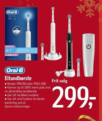 Føtex Eltandbørste tilbud
