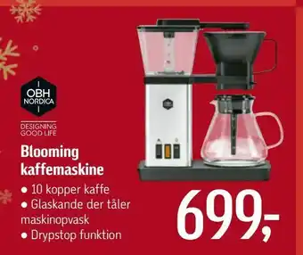 Føtex Blooming kaffemaskine tilbud