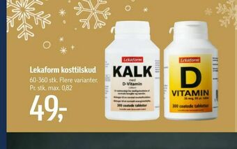 Føtex Lekaform kosttilskud tilbud
