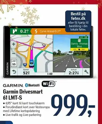 Føtex Garmin Drivesmart 61 LMT-S tilbud