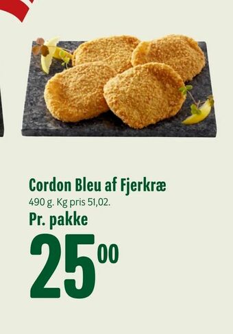 Min Købmand Cordon Bleu af Fjerkræ tilbud