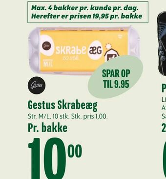 Min Købmand Gestus Skrabeæg tilbud