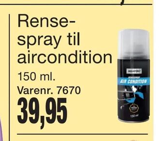 Harald Nyborg Rensespray til aircondition tilbud