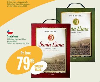 Min Købmand Santa Luna tilbud