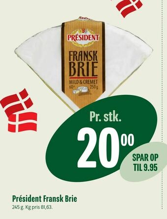 Président Fransk Brie
