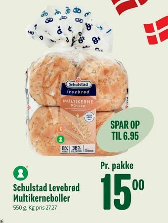 Min Købmand Schulstad Levebrød Multikerneboller tilbud