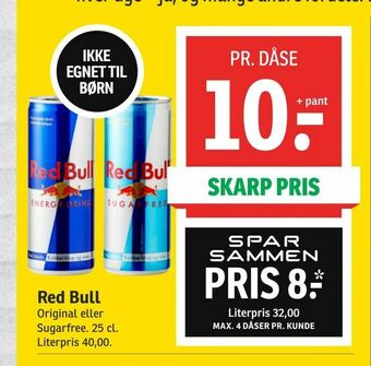 SPAR Red Bull tilbud