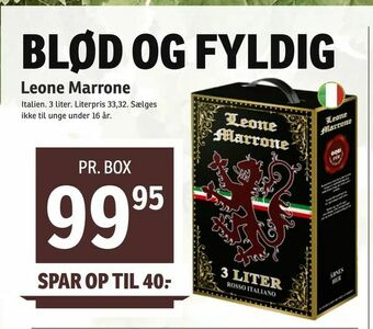 SPAR Leone Marrone tilbud