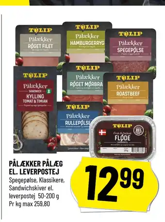 Løvbjerg PÅLÆKKER PÅLÆG EL. LEVERPOSTEJ tilbud