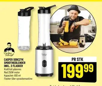 Løvbjerg CASPER SOBCZYK SMOOTHIEBLENDER INKL. 2 FLASKER tilbud