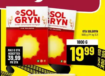 Løvbjerg OTA SOLGRYN tilbud
