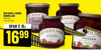 Løvbjerg DEN GAMLE FABRIK MARMELADE tilbud