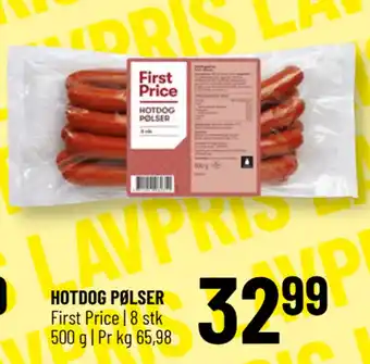 Løvbjerg HOTDOG PØLSER tilbud