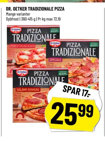 Løvbjerg DR. OETKER TRADIZIONALE PIZZA tilbud