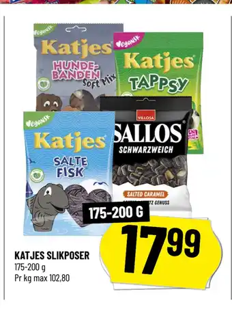 Løvbjerg KATJES SLIKPOSER tilbud