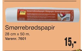 Smørrebrødspapir