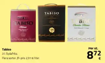 Fleggaard Tabiso tilbud