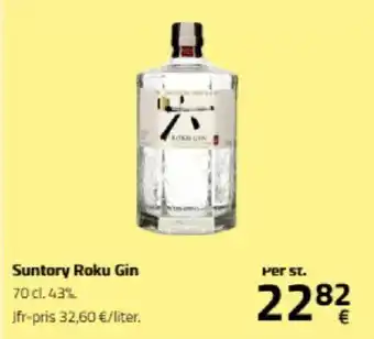 Suntory Roku Gin