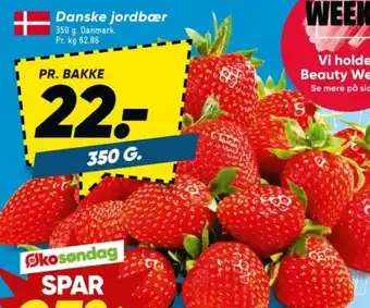 Bilka Danske jordbær tilbud