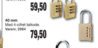 Harald Nyborg Hængelås/overfaldssæt tilbud