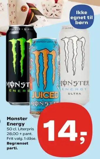 Kvickly Energidrik tilbud
