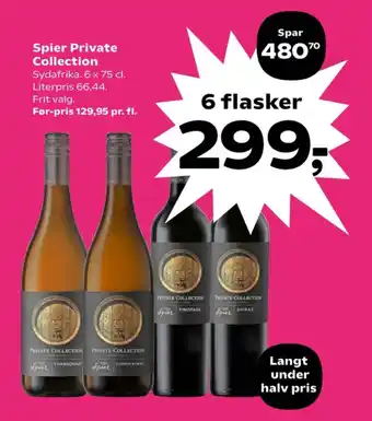 SuperBrugsen Sydafrikansk Hvidvin tilbud