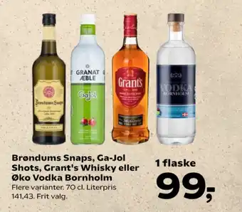 SuperBrugsen Vodka tilbud