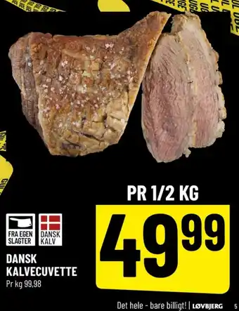 Løvbjerg Kalvecuvette tilbud