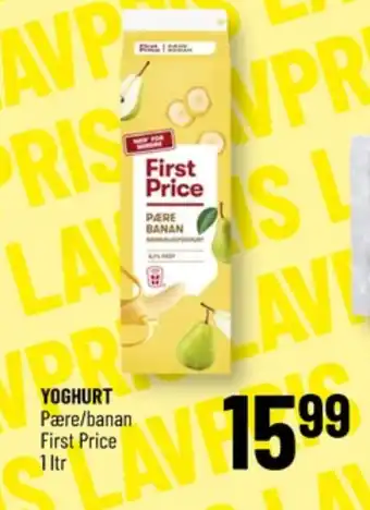 Løvbjerg Pære & Banan Yoghurt tilbud
