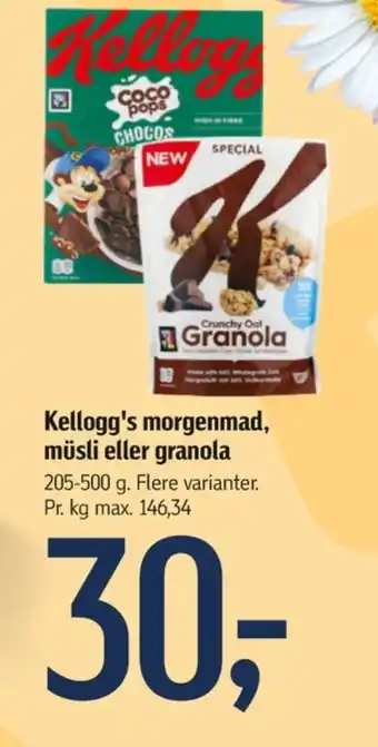 Føtex Granola Crunchy Oat Dark Chocolate tilbud