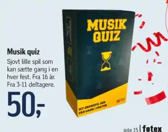 Føtex Spil tilbud