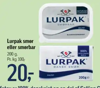 Føtex Smørbar tilbud