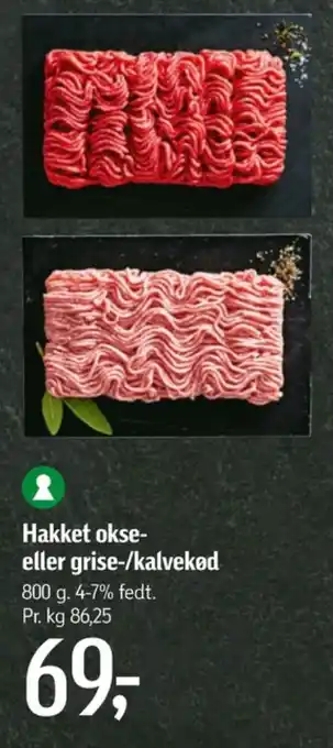 Føtex Hakket kalv og grisekød 4-7% tilbud