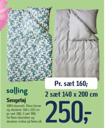 Føtex Sengesæt tilbud