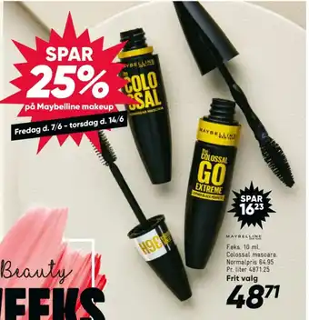 Bilka Mascara tilbud