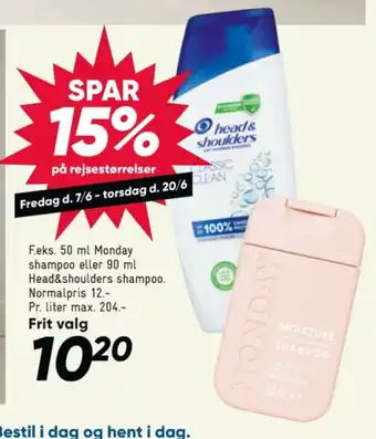 Bilka Shampoo tilbud