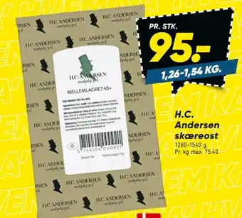 Bilka Skæreost Mellemlagret 45+ tilbud